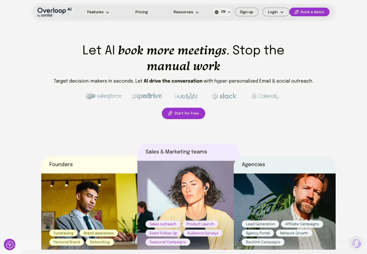 Overloop public product page captured September 7, 2026
