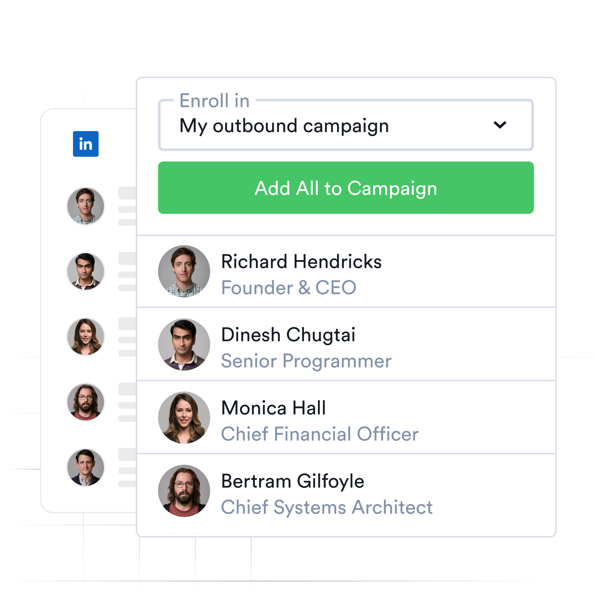 Overloop sales prospecting screenshot