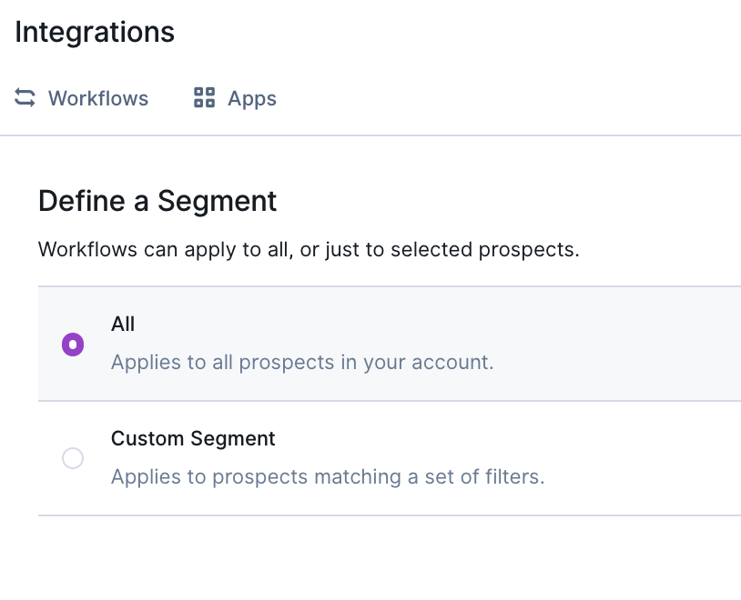 New Integration Settings in Overloop sales automation & cold emailing software