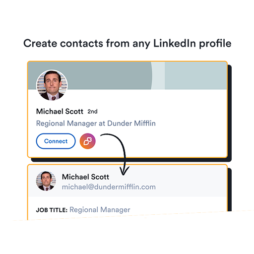Build prospects lists from any LinkedIn profile