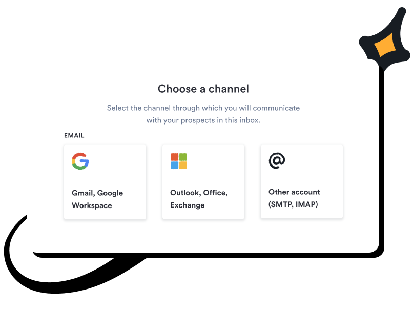 Connect your Google and Microsoft mailbox to Overloop